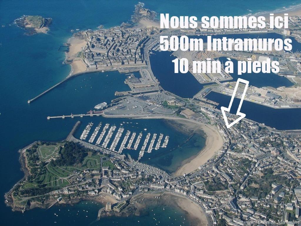 L'Atelier - Plage A 50M Et Remparts A 500M Сен Мало Екстериор снимка